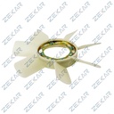  ASPAS DE ABANICO TOYOTA PICKUP 79-95; 4RUNNER 84-95; MOTORES 2.4L 22R