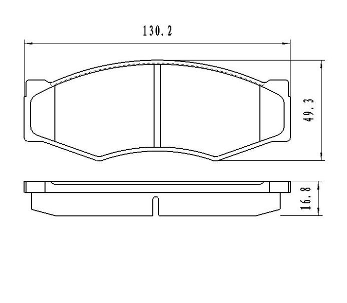 BALATAS DE DISCO Z7170-D265