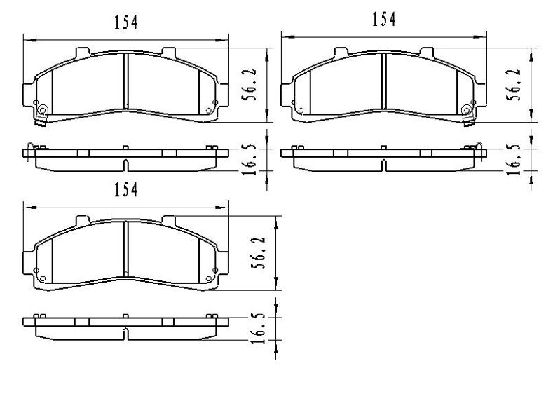 BALATAS DE DISCO Z7532-D652