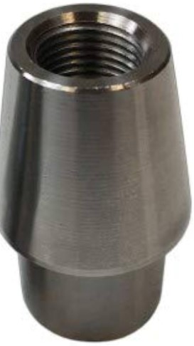 ADAPTADOR SOLDABLE DE CROMOLIO PARA TUBO 1 1/2 X ROSCA DER 7/8-14