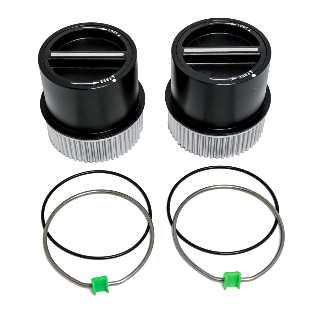 PAR DE CANDADOS MANUAL FORD F250 SUPERDUTY NEGRO 99-04 30 DIENTES