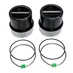 [Z1C3Z-3B396-DA-2PACK] PAR DE CANDADOS MANUAL FORD F250 SUPERDUTY NEGRO 99-04 30 DIENTES